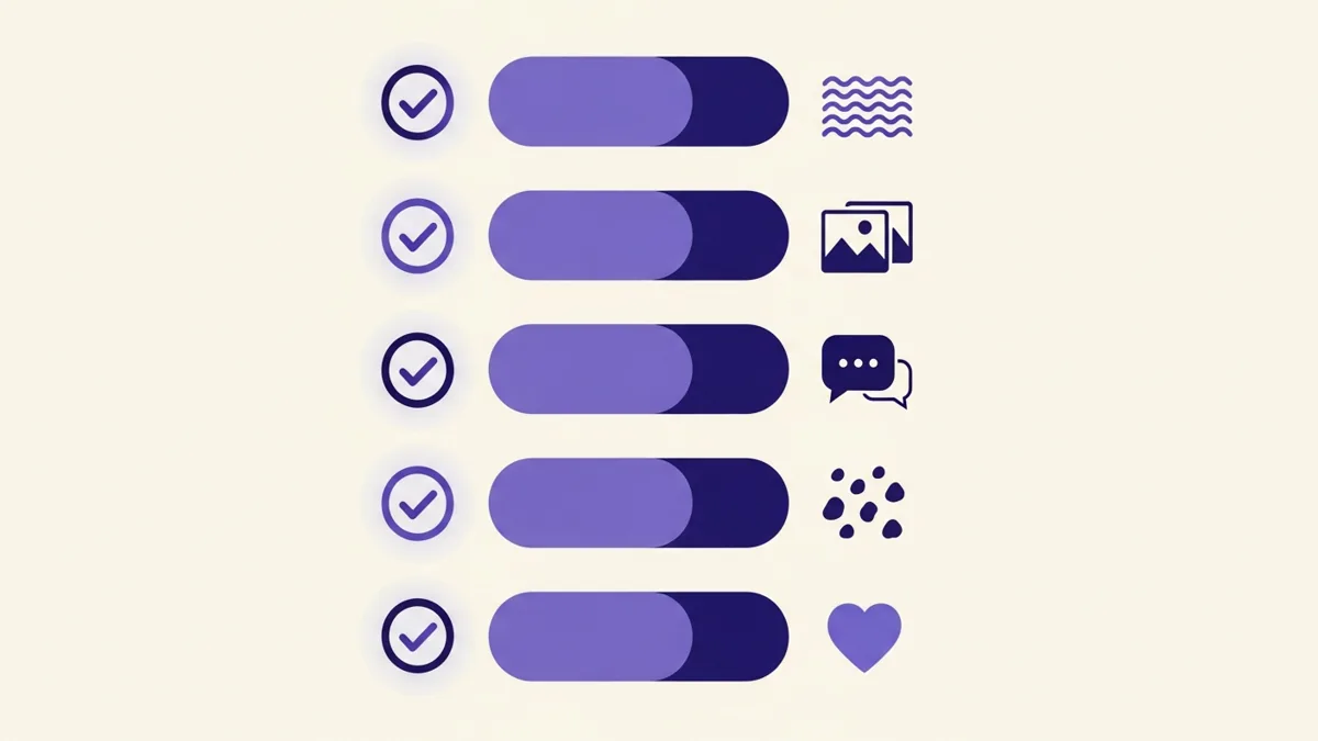 Checklist pour éviter les signalements de contenu dupliqué : Spintax pour le texte, rotation des Image Sets pour les images, liens dans le premier commentaire, délais aléatoires et rythme humain